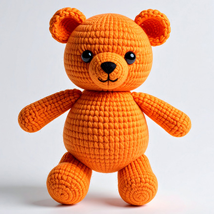 Amigurumi Bear, Crochet Doll image for listingator.com